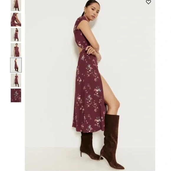 Reformation Gavin Midi Dress